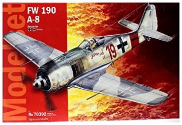 1:72 MODELSET: FOCKE WULF FW-190 A8/F