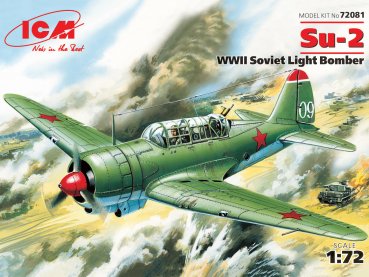 1:72 Su-2, WWII Soviet Light Bomber