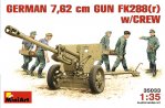 1:35 GERMAN  7,62 сm GUN  FK288(r) w/CREW