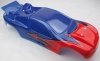 Body shell prepainted red/blue - S10 TX