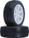VTEC 1/10 pre-glued tire front (2pcs) - S10 BX