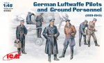 1:48 German LUFTWAFFE PILOTS AND GROUND PERSONNEL (1939-1945)