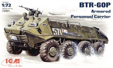 1:72 BTR-60P, ARMOURED PERSONNEL CARRIER