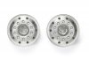 56517 Plated Front Wheels (22 mm)