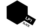 TAMIYA LACQUER PAINT LP-01 BLACK