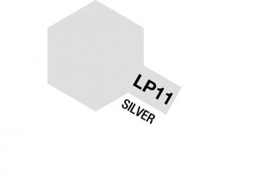 TAMIYA LACQUER PAINT LP-11 SILVER