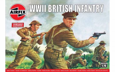 1:76 WWII BRITISH INFANTRY