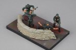 1:35 German Soldiers Steets of Poland READY BUILT mini diorama