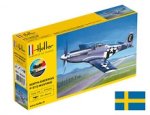 1:72 P-51D Mustang w. SE decal COMPLETE w. Glue, Paint,Brush
