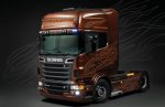 1:24 SCANIA R BLACK AMBER incl. amber paint