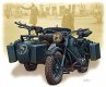 1:35 German motorcycle WWII