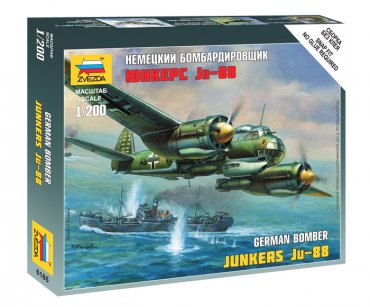 1:200 Junkers Ju-88A4 - NO GLUE